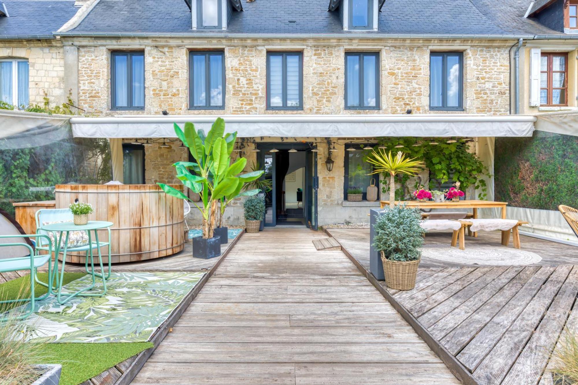 La Dame De Coeur La Maison A L'Oree De Deauville Touques Exterior foto